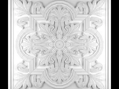 Decorative Wall Panel 05 3D model