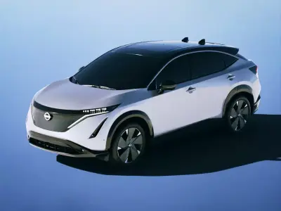 Nissan Ariya 2021 Low-poly 3D model