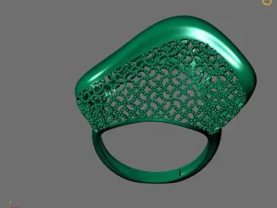 Women Plain Ring Ready STL Models Womens Ring 3d models 3D print model 36