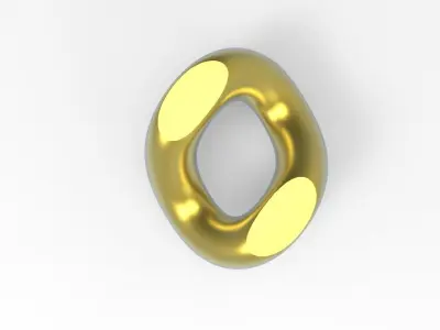 Cuban chain link 3D print model