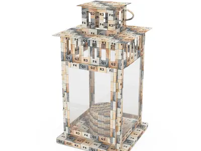 IKEA Borrby Lantern 3D model