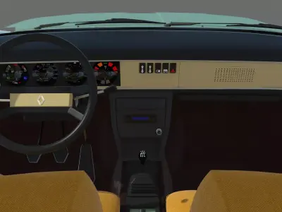 Renault 20 ts 1979 3D model