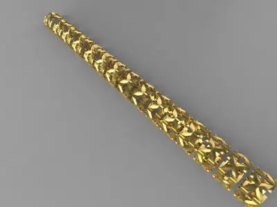 Off White Ring 3d Print Model All Sizes 6-13 3D print model