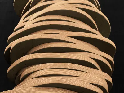 Parametric decor bulb n4 3D model