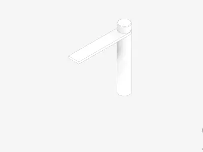 Vessel Mixer - Luxury - Axis Low-poly 3D model