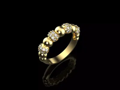 Twila True Ring 3D print model