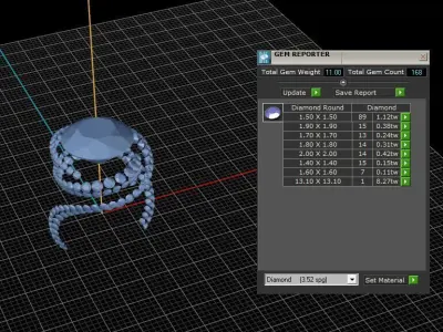 ring women 3D print model