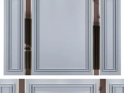 wall panels 023 3D model