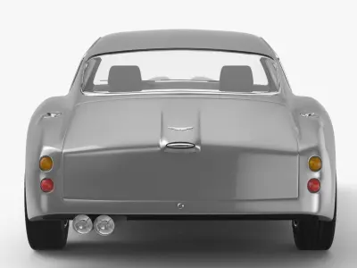 Aston Martin Zagato db4 3D model