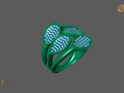 Women Plain Ring 3dm Models Womens Ring 3dmodels 3D 3D print model