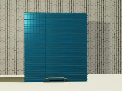 Building low poly game ready model Low-poly 3D model