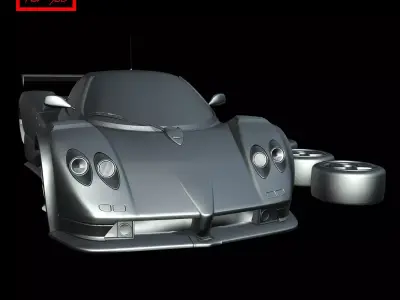 Pagani Zonda GR 2003 3D print model