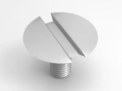 Screw Table 3D model