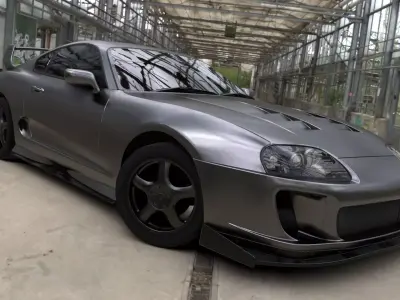 Toyota Supra mk4 v3 Low-poly 3D model