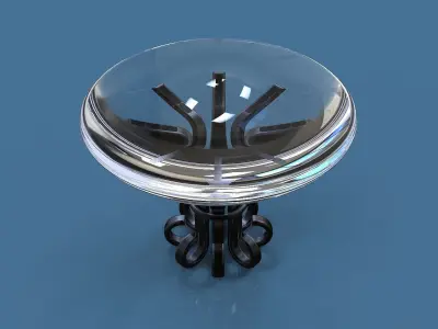 Contemporary stools Free 3D model