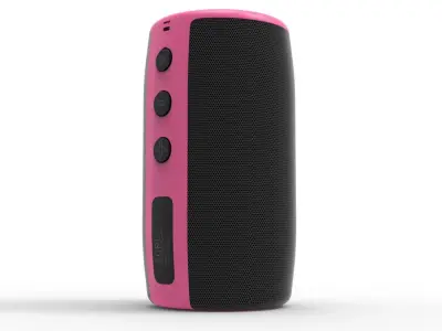 SPEAKER PINK 3D model