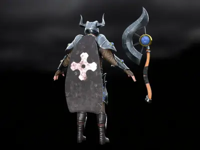  The Dark Knight Low-poly 3D model