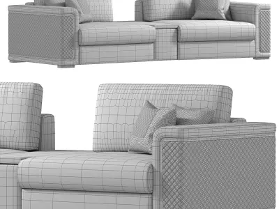Velar Sofa by Elve Luxury 3D model
