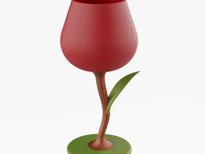 Drinking Glass 3D print model