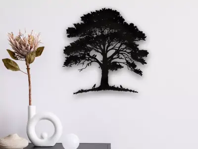 Tree Wall Art 3D print model order