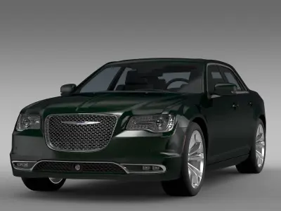 Chrysler 300C Platinum LX2 2017 3D model