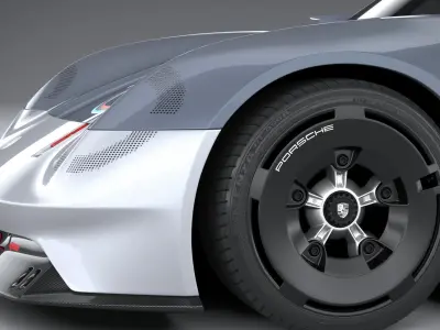 Porsche Vision 357 Concept 2023 3D model