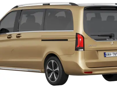 Mercedes-Benz EQV 2024 3D model