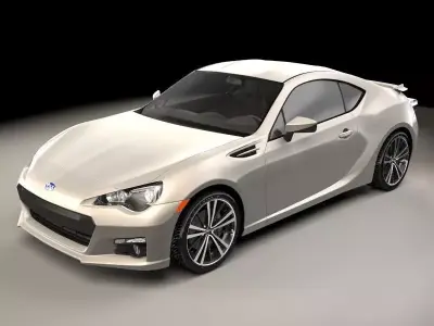 Subaru BRZ 3D model