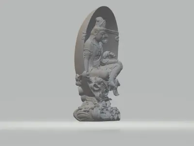 Jinmei - Guanyin 3D print model