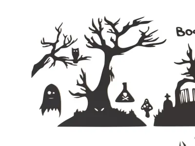 Halloween decor 3D print model