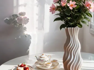 Belluno Vase for Elegant Bedroom Decor 3D print model