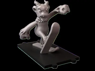 Yeti TUSSLE FOR VIVTORY 3D print model