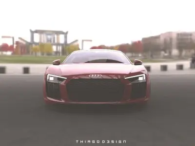 Audi R8 Sport  3D model