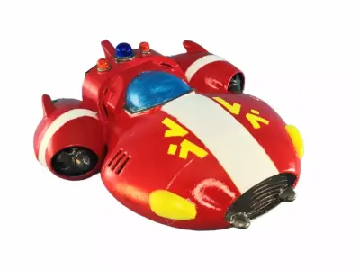 Lilo and Stitch Police Cruiser 3D print model