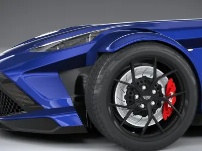 Donkervoort F22 2023 3D model