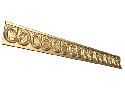 Ornament Element Molding 07 Low-poly 3D model