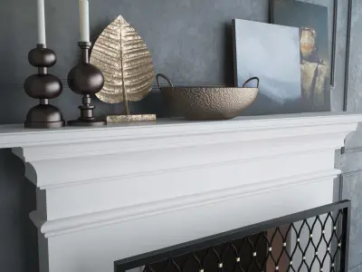 Fireplace 2 3D model