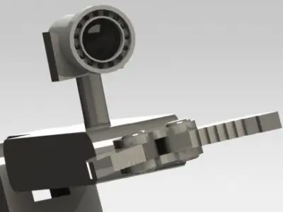 Bomb Disposal Robot Free 3D model