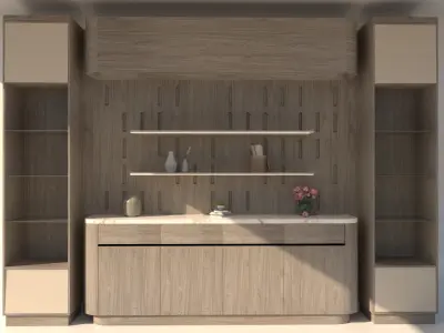 Serena Line Elegance Buffe - luxury 3D model