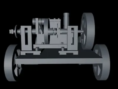 Steamcar Free 3D print model