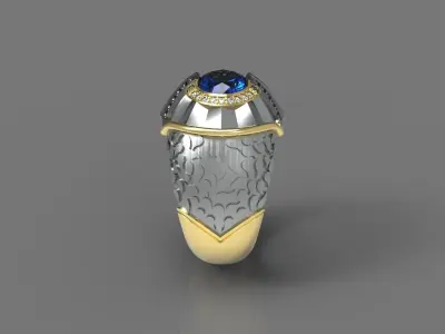 MAN RING N - 231 3D print model