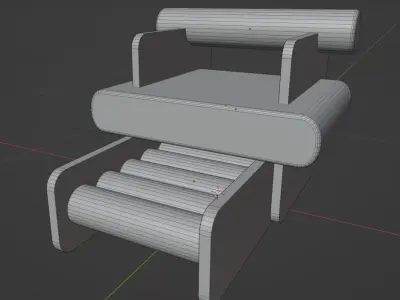 chair Free low-poly 3D model