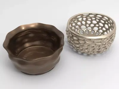 Vase Voronoi 62 3D print model