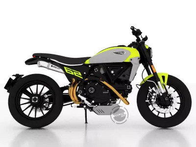 Ducati Scrambler Next Gen 3D model