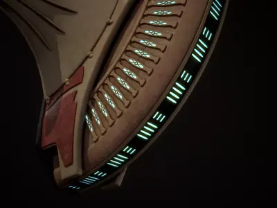 building 6a Low-poly 3D model