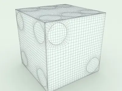 Set of Dice 3D model
