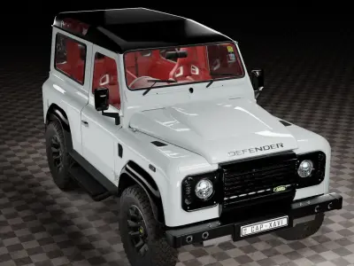 Defender Classic Works V8 3D model