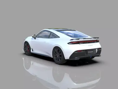 Honda Prelude 2026 HQinterior  3D model