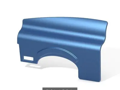 CAR PARTS MINIATURE PACK 3D Model Collection