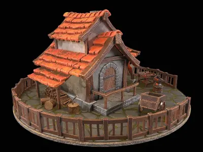 Haus Fantasy 3D model